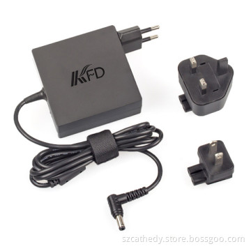 Exchangeable Plugs 65W AC Adapter for Asus 19V 3.42A Laptop Charger